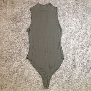 high neck bodysuit